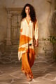 Orange Co-Ord Set Orange color