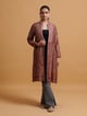 Reshami Jacket Brown color
