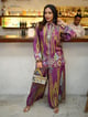 Deja Co-Ord Set Purple color