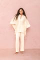 Aura Kaftan Cream color