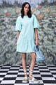 Sequin Scape A-Line Dress Nile Green color