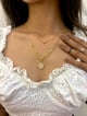 Ariel Necklace Gold color