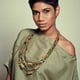 Shachi Necklace Gold color