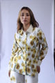 Sunflower Poplin Shirt White color