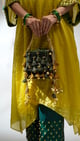 Haldi Mehendi Bag Green color
