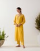 Mustard Songbird Kurta Set Mustard color