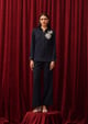Leur Co-Ord Set Navy color