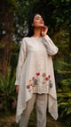 Beige Highlow Tunic Beige color