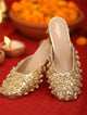 Flora (Mule Heel) Gold color