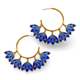 Statement Lotus Hoops Blue Blue color