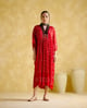 Devadarsana Kaftan Red color