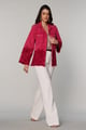 Roseanne Embroidered Jacket Pink color