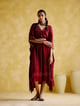 Silvia Kaftan Maroon color