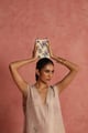 Fable Handheld Bag Ivory color