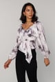 Freya Satin Top White color