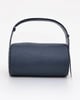 Barrel Bag Blue Ostrich color