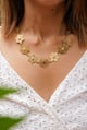 Laila Tiara. Hair Band, Necklace & Choker Gold color