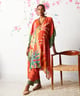 Orange Co-Ord Set Orange color