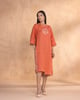 Luna Dress Orange color