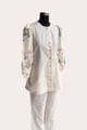 Woodland Co-Ord Set Off White color
