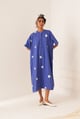 Luna Rb Kaftan Blue color