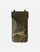Rene Phone Sling in Olive Olive/Gold color