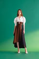 Willow Dress White/Black/Brown color