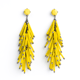 Fringe Earring Yellow color