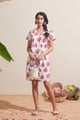 Mullai Ivory/Pink color