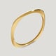 Squircle Petite Bangle Gold color