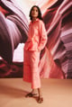 Multi-Laced Pant Pastel Pink color
