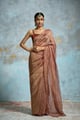 Sindoori Tissue Maroon Sarees Maroon color