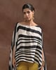 Zebra Long Top Black/White color
