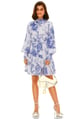 Marin Dress White/Blue color
