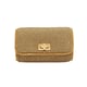 Jena Boucle Clutch Bag Gold color