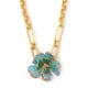 Fiore Necklace Blue color