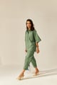 Ikigai Co-Ord Set Mint Green color