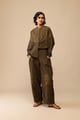 Emma - Olive Green color