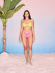 Neemboo Bikini Bandeau Set Lime color
