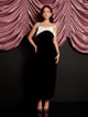Kelly Velvet Maxi Dress Black color