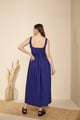 Solara Dress Aqua Blue color
