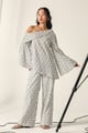 Daisy Co-Ord Set White color