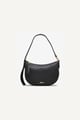 Scarlett Classic Logo Shoulder Bag Black / Gold color