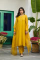 Soorajmukhi Motichoor Kurta Set Yellow color