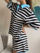 Striped Lounge Shorts - The clothing factory - Image 1