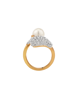 Nova Ring White/Gold color