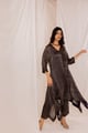 Noaah Tunic Set Black color