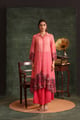 Kaira Embellished Shirt Kurta Set Pink color