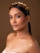 Darla Hairband/Neckpiece Gold color
