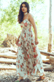 Sanvi Maxi Off White color